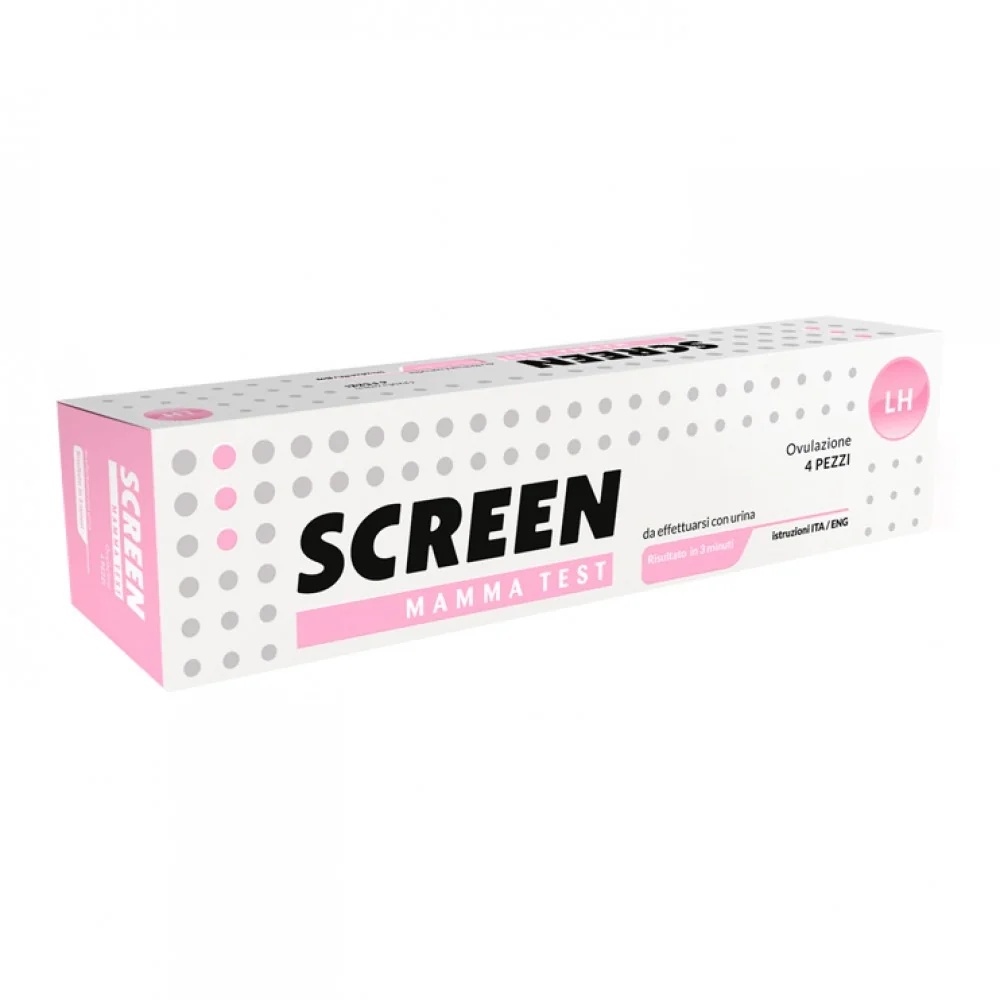 SCREEN ITALIA Schnelltest auf Ovulationstests, 4 Stück