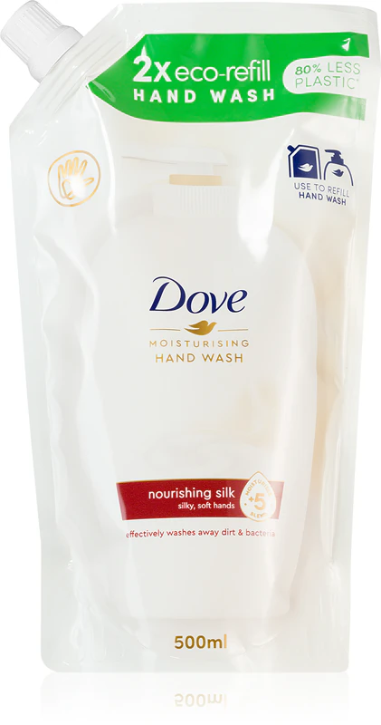 Refil de Sabonete Líquido Dove Nourishing Silk