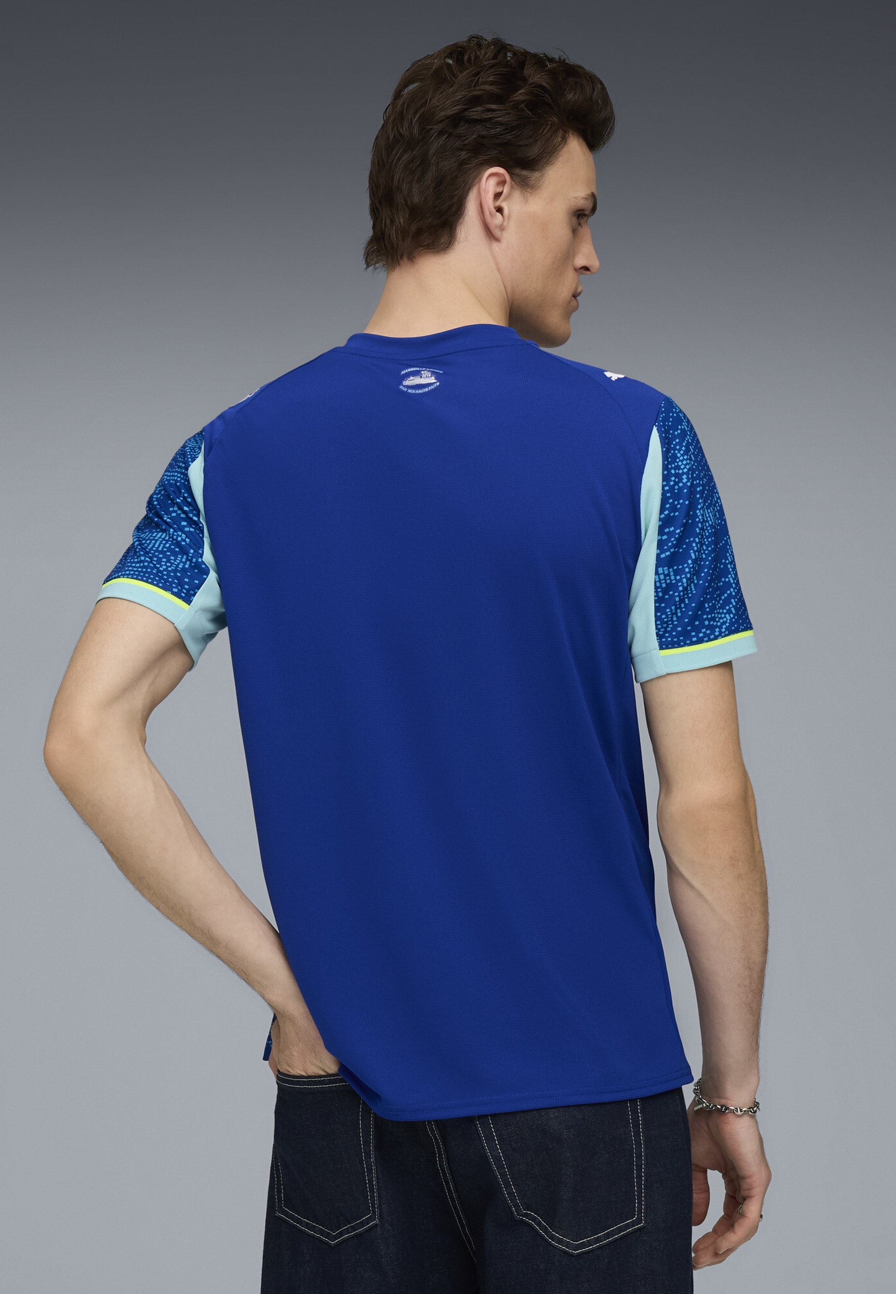 Puma OM 3e shirt replica - Sport T-shirt - felblauw-blauw-azuur