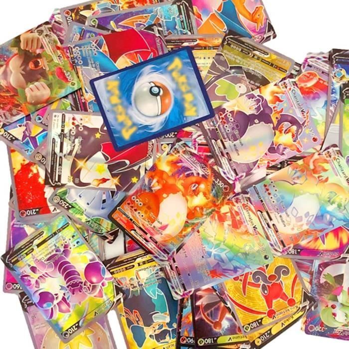 Pokémon-kaarten - Generiek - 200 stuks - Leuk metaal - Verzamelkaartspel - Voor kinderen