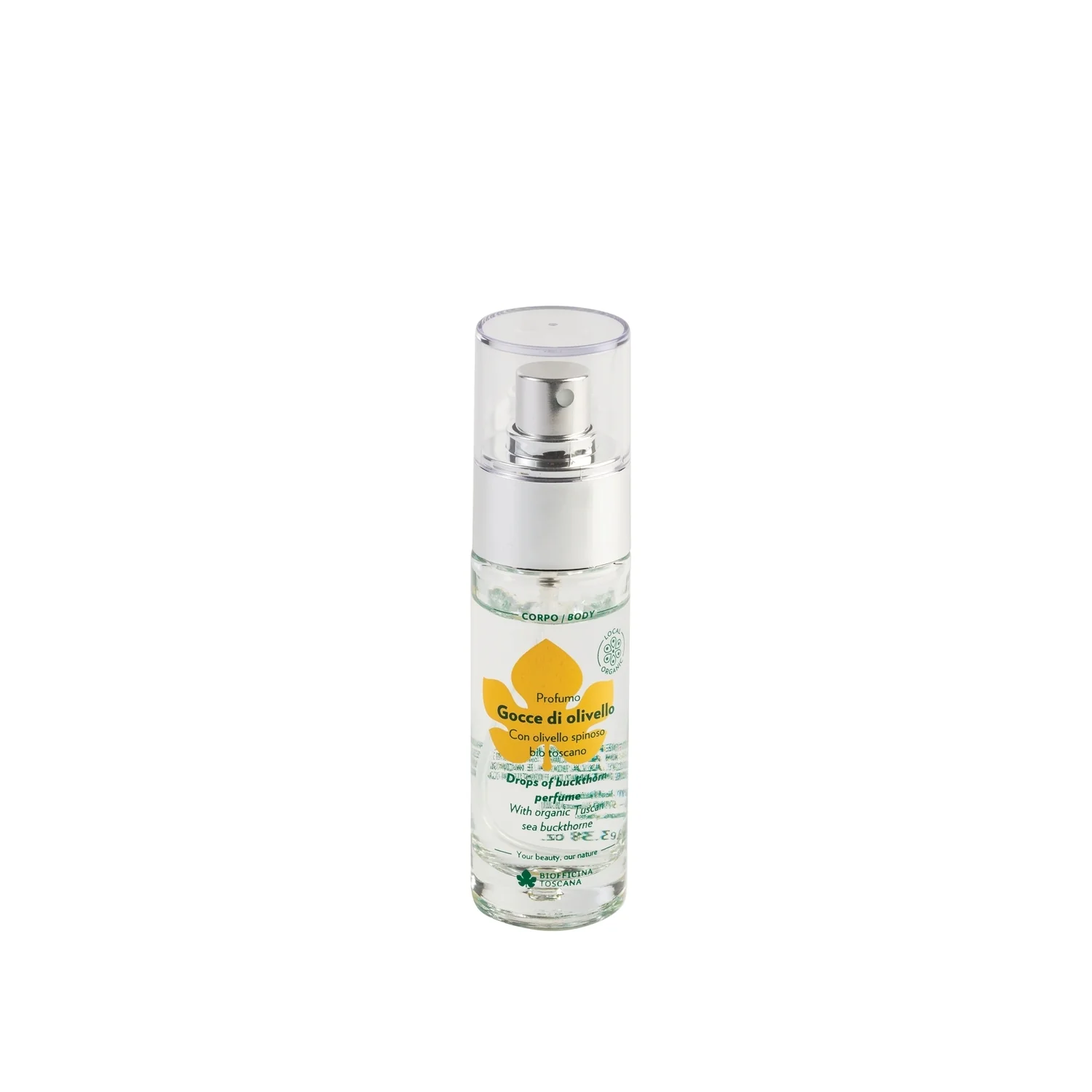 Corpo Profumo Gocce di Olivello - Acqua Aromatica, Acqua Aromatica Unisex