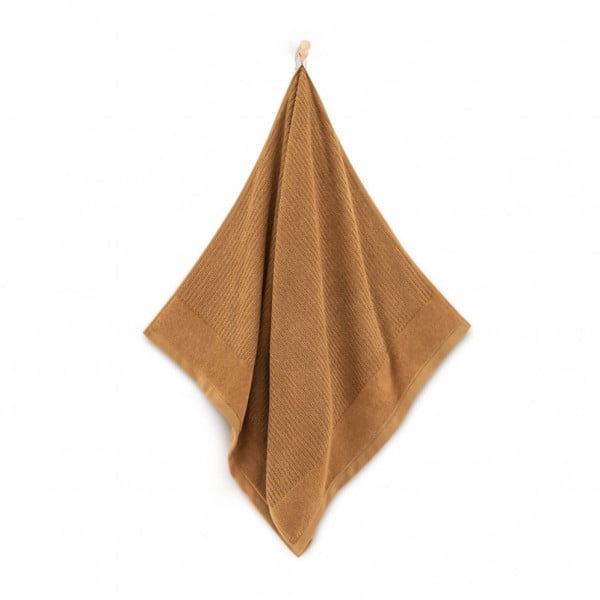 Ręcznik do rąk 30x50 bawełna egipska frotte 450g brązowy