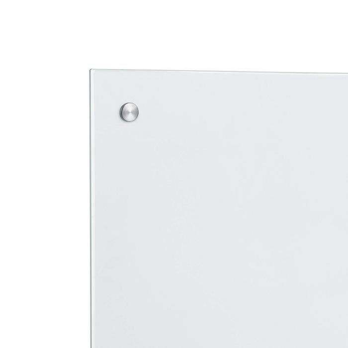 BC-elec - AKG06-7042 Protector antisalpicaduras de cocina en vidrio esmerilado de 70x40cm, vidrio de seguridad templado de 6 mm, protector antisalpicaduras para campana extractora