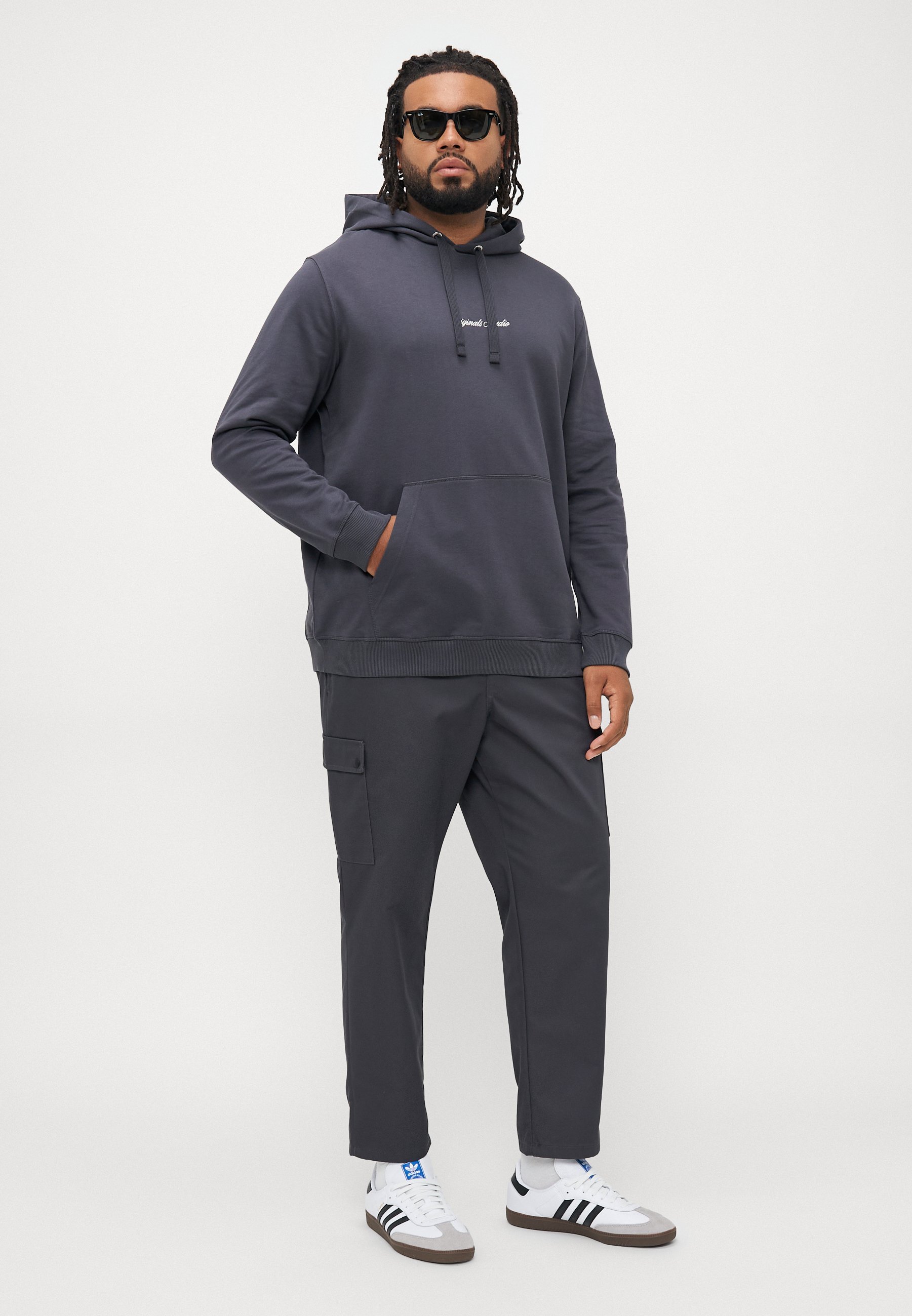 Jack & Jones JORNORREBRO - Hettegenser - asphalt