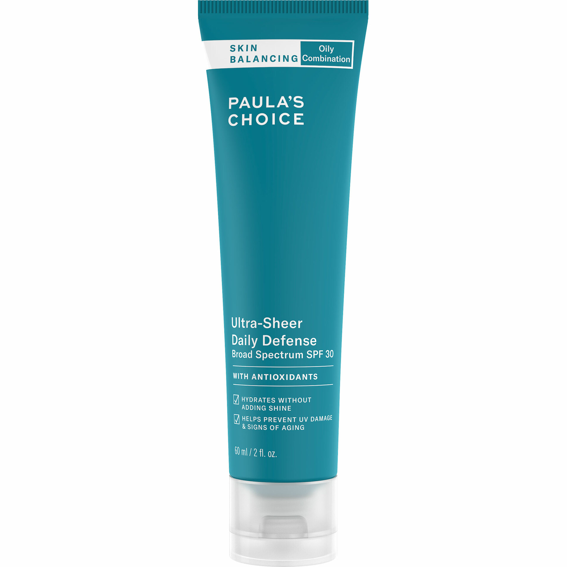 Bőrkiegyensúlyozó Ultra-Sheer napi védelem SPF30 60 ml - Paula's Choice