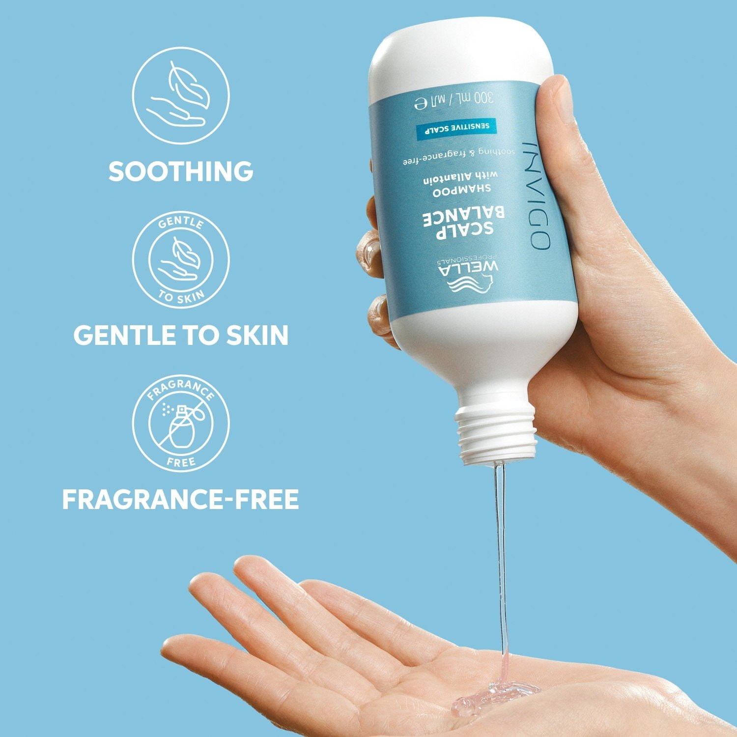 Šampón na vlasy Wella Professionals INVIGO Scalp Balance pre citlivú pokožku hlavy – 300 ml