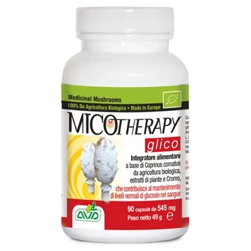 MICOTHERAPY Microtherapy Glico voedingssupplement met medicinale paddenstoelen 90 capsules