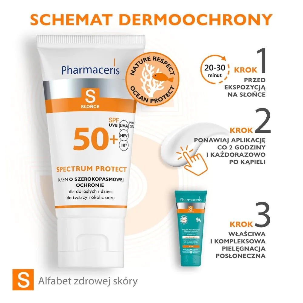 Pharmaceris S Krem o szerokopasmowej ochronie SPF50+