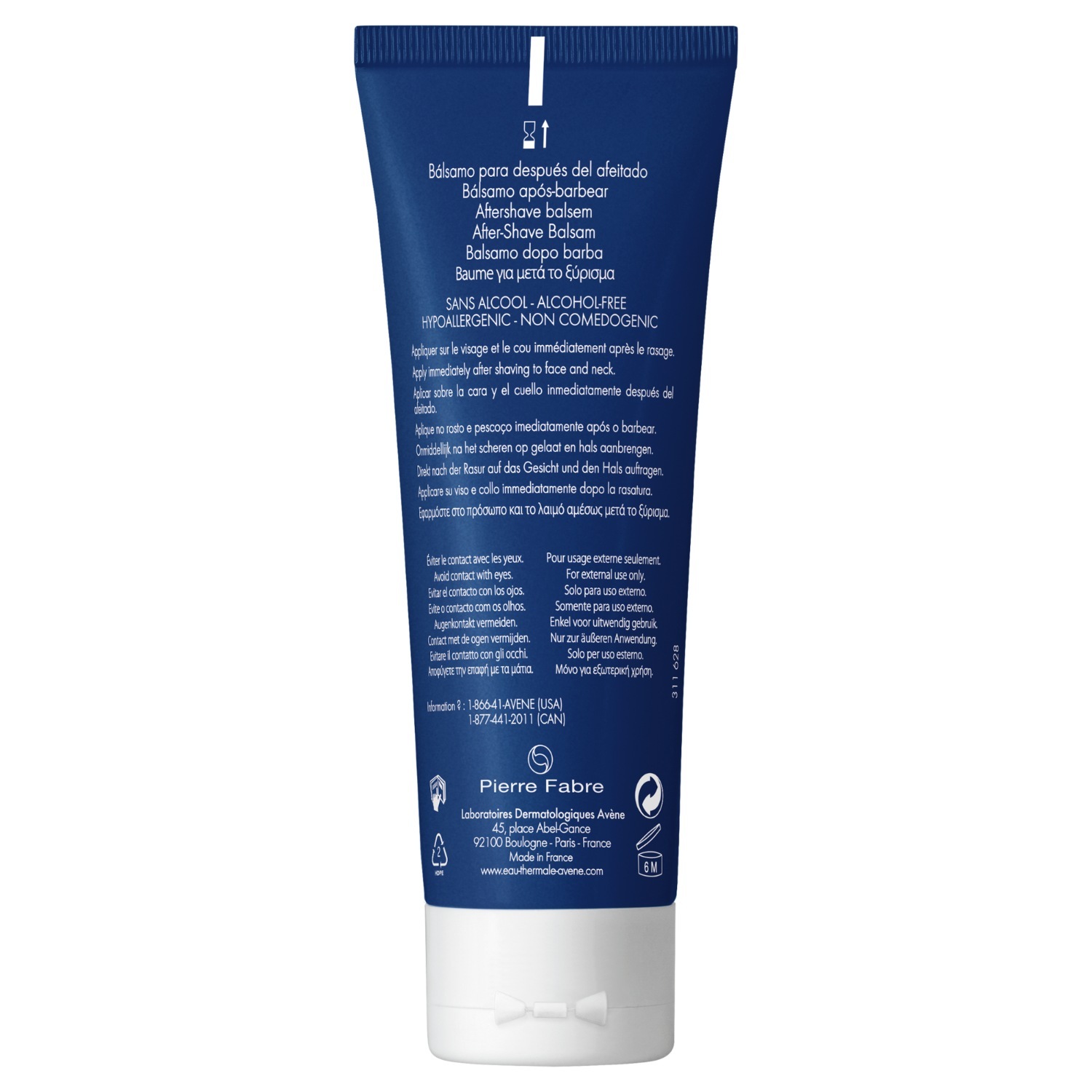 „Avène“ vyriškas balzamas po skutimosi – 75 ml