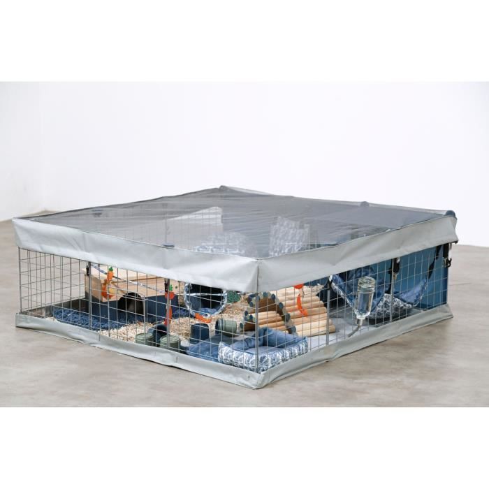 Modulares Gehege – ZOLUX – Neo Park – Kleintierpark – Meerschweinchen – 105 x 105 x 35 mm – 1,10 m²