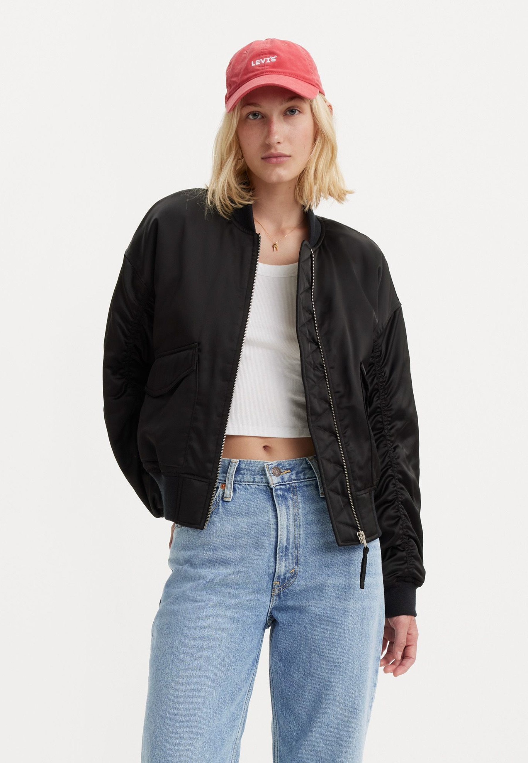 Levi's® ANDY - Bomber bunda - black