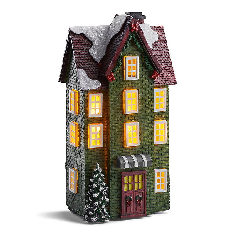 Decoratief huis met LED-verlichting