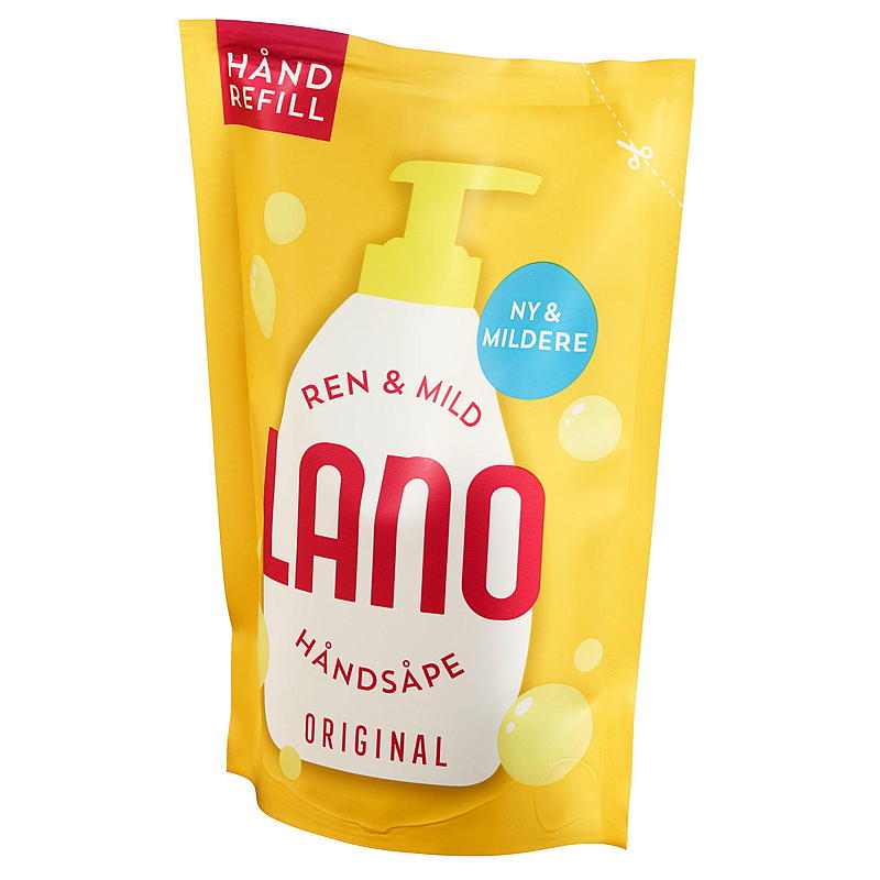 Recharge de savon pour les mains Lano 300 ml, Lano