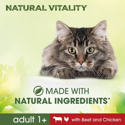 Perfect Fit Natural Vitality Voksen 1+ Storfekjøtt og Kylling