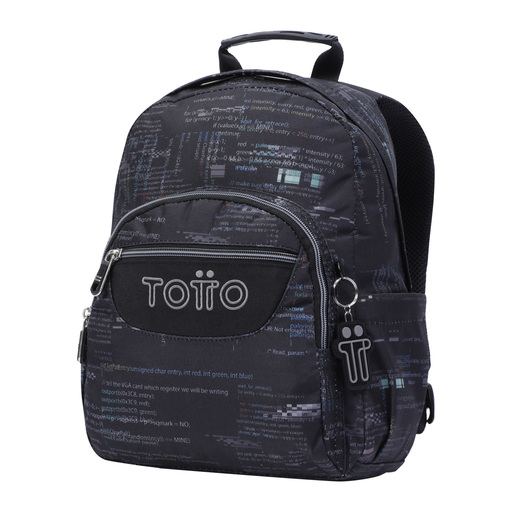  Mochila Escolar Totto Letras Internet Tempera