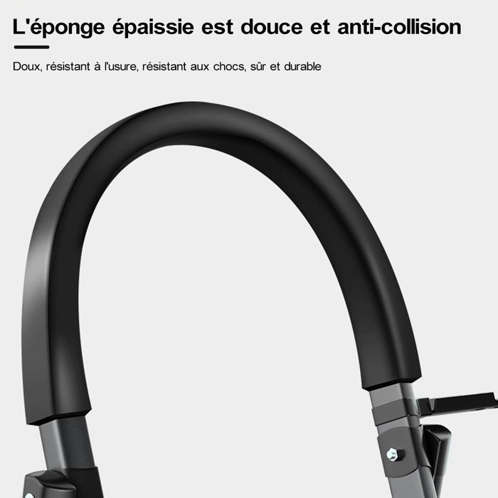 Seven Comfort Escabeau  - 5 marches - Acier - Pliant - 74×47×139cm(L-L-H)-Charge maximale 150 kg