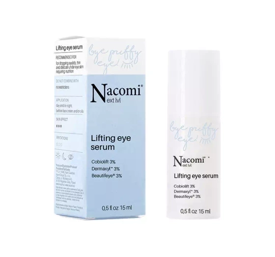Nacomi Next Level Bye Puffy Eye liftingujące serum pod oczy 15 ml