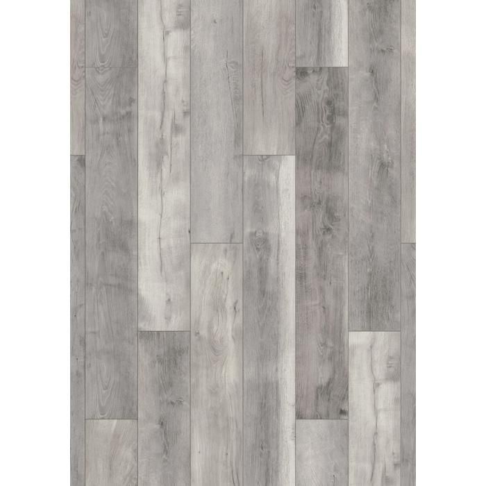 Laminate flooring with a parquet effect – 8 mm – box of 8 planks – 2.26 m² – EH RIVER 8 K413 PURE+ BLACKWATER OAK FORESTEA Dimensions: 1288