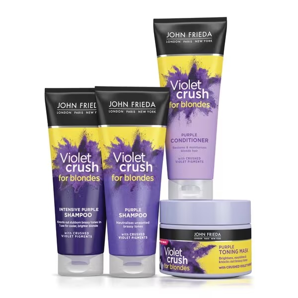 John Frieda Violet Crush For Blondes ljubičasta maskara za toniranje kose<br>250ml