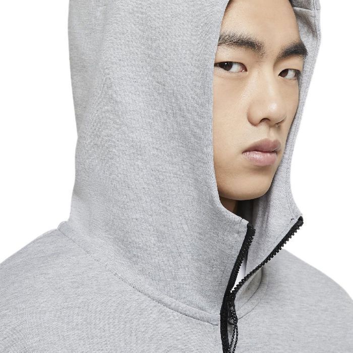 Tracksuit Jacket - Nike - TECH FLEECE FULL ZIP HOODIES - Men's - Grey - Indoor Fitness