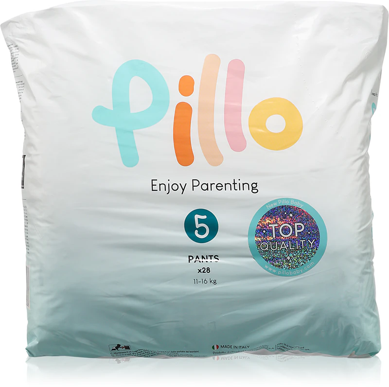 Jednorazové plienky Pillo Premium Pants Junior veľkosť 5