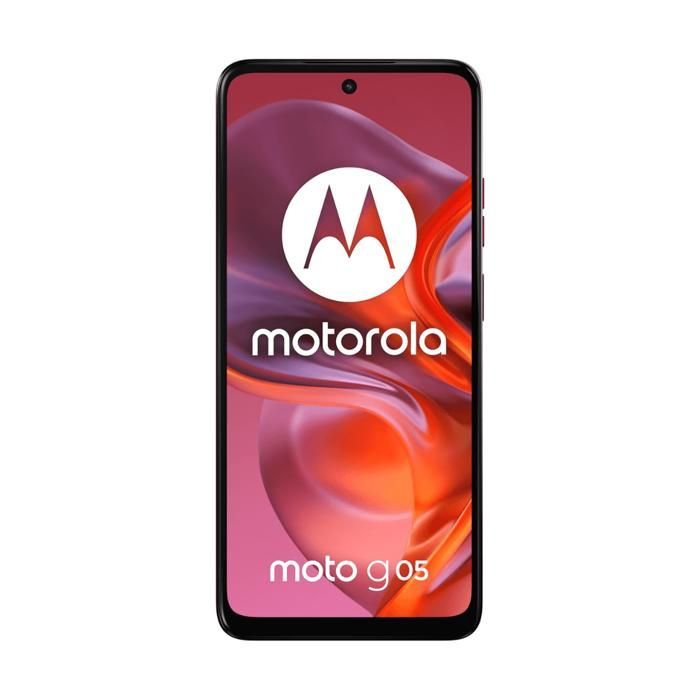 Telefono cellulare - MOTOROLA - Moto G05 - Schermo HD+ da 6,67 pollici - Fotocamera da 50 MP - Batteria da 5200 mAh