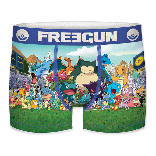 Pokemons Freegun Para Niño Calzoncillo