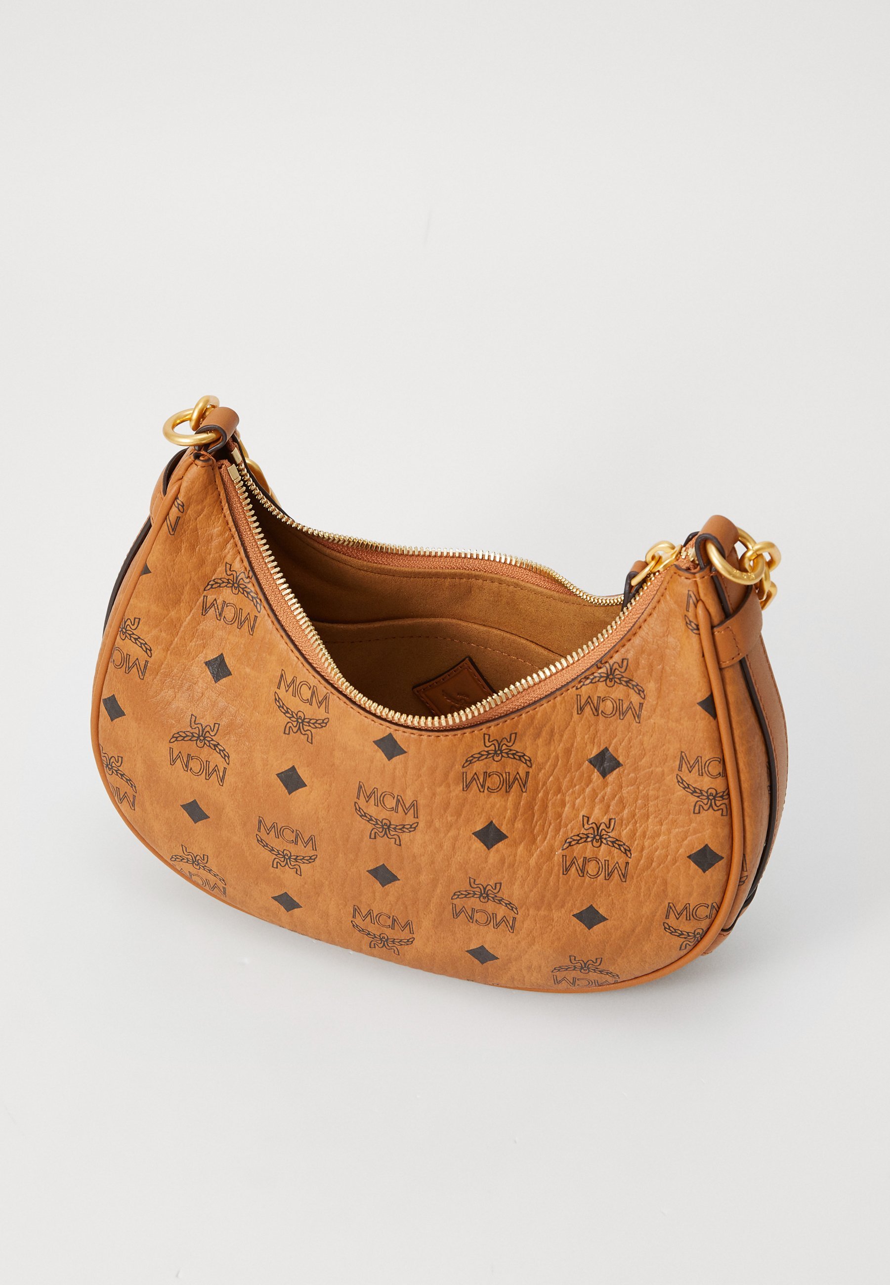 MCM AREN HOBO - Handtasche - Cognac