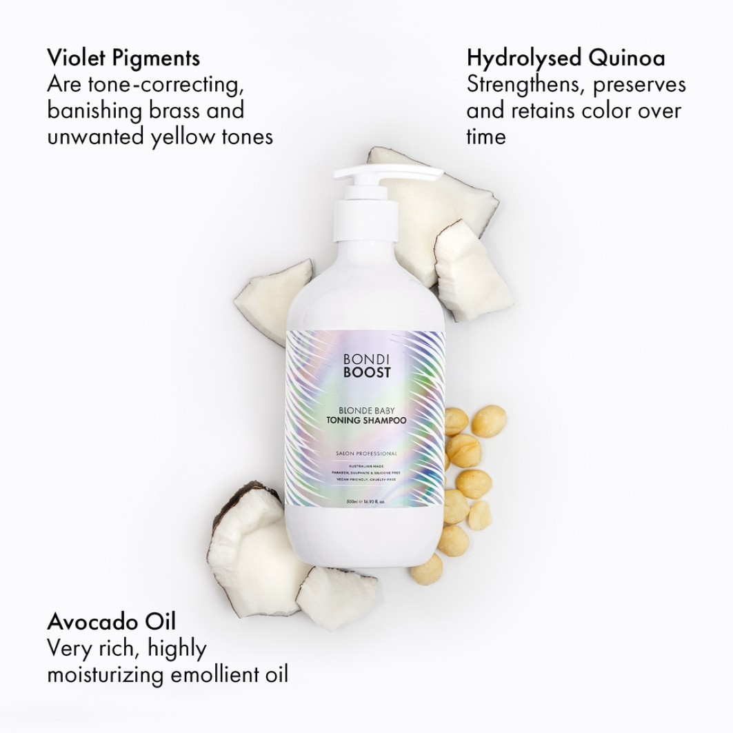 BONDIBOOST Blonde Baby Toning Shampoo
