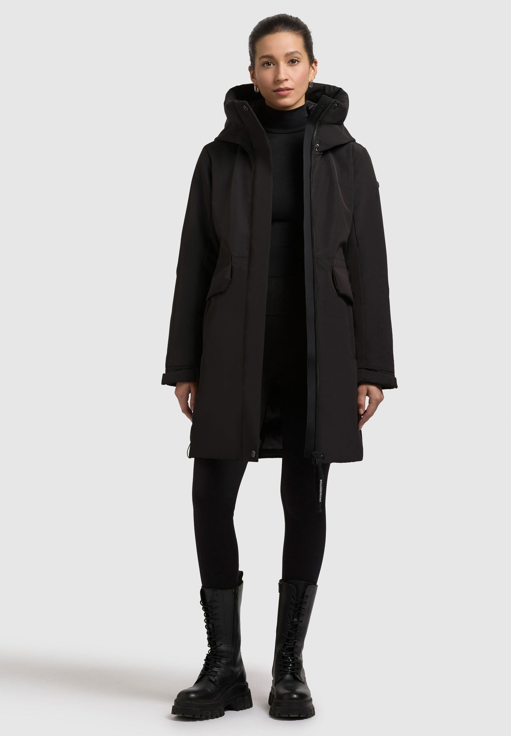 Khujo Parka - zwart