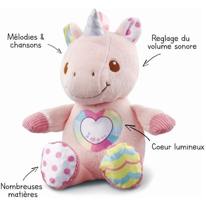 VTECH BABY - Maé, Ma Licorne à Câliner