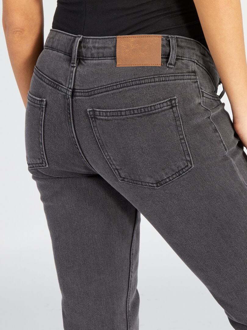 Uitlopende zwangerschapsjeans - GRIJS
