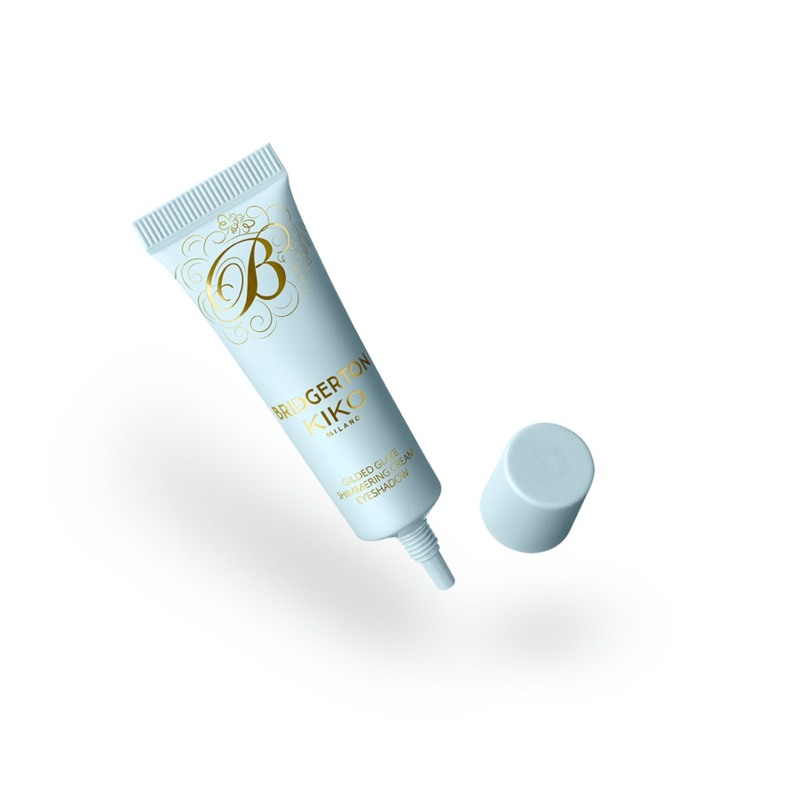 BRIDGERTON GILDED GLAZE SHIMMERING CREAM SJENILO ZA OČI 01 Lady Whistledown's Whisper