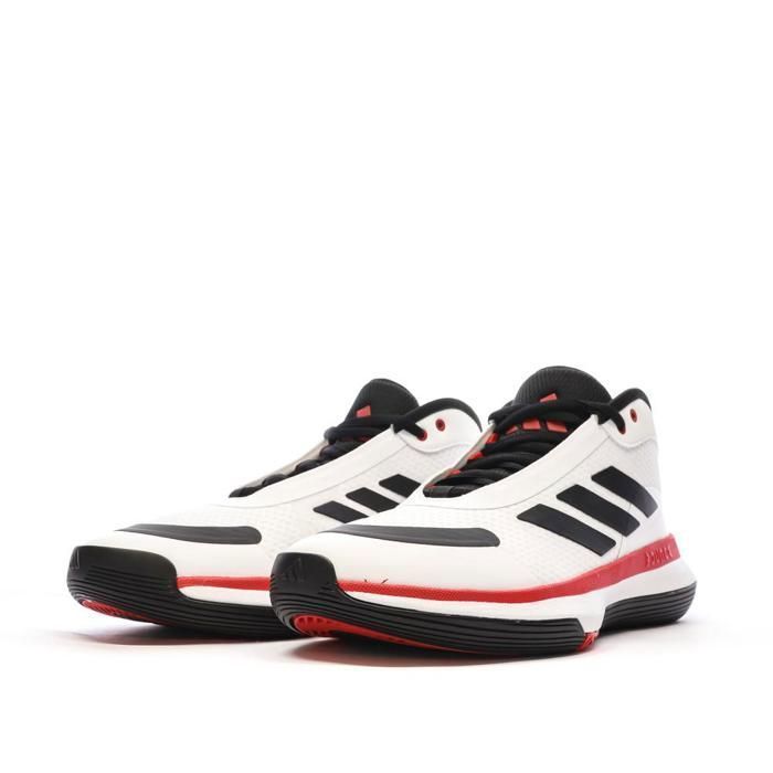 Adidas Bounce Legends herre basketballsko, hvid/rød