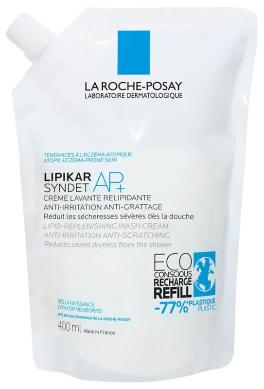 La Roche-Posay Lipikar Syndet AP+ Kremowy żel myjący zapas 400ml