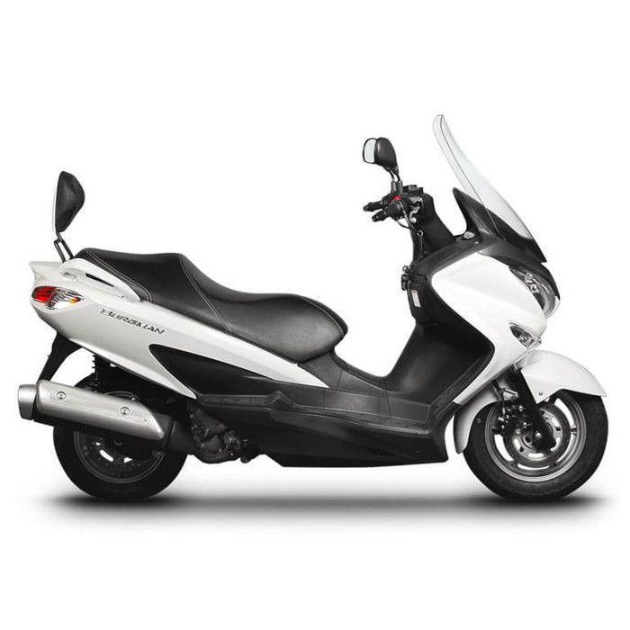 Motorcycle Backrest - SHAD - Suzuki Burgman - Black - Passenger Comfort - Universal