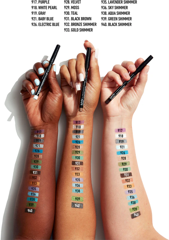 Lápis de precisão para olhos e sobrancelhas NYX Professional Makeup