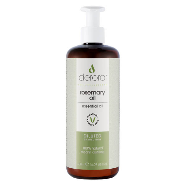 Derora - Rozmarýnový olej (ředěný) - 500ml | Zdraví | Superdrug