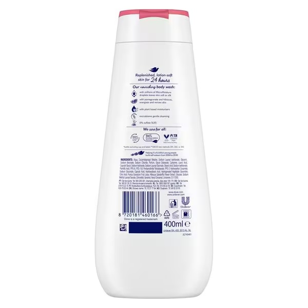 Dove Advanced Care освежавајући гел за туширање<br>400ml