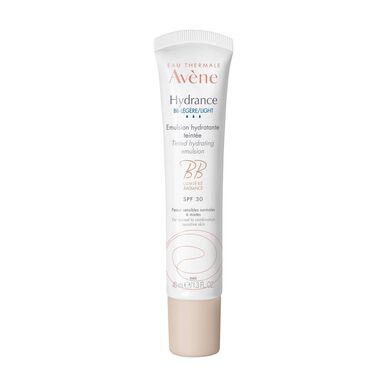 „Avène Hydrance BB“ šviesiai atspalvio drėkinamoji emulsija mišriai odai SPF30 40 ml