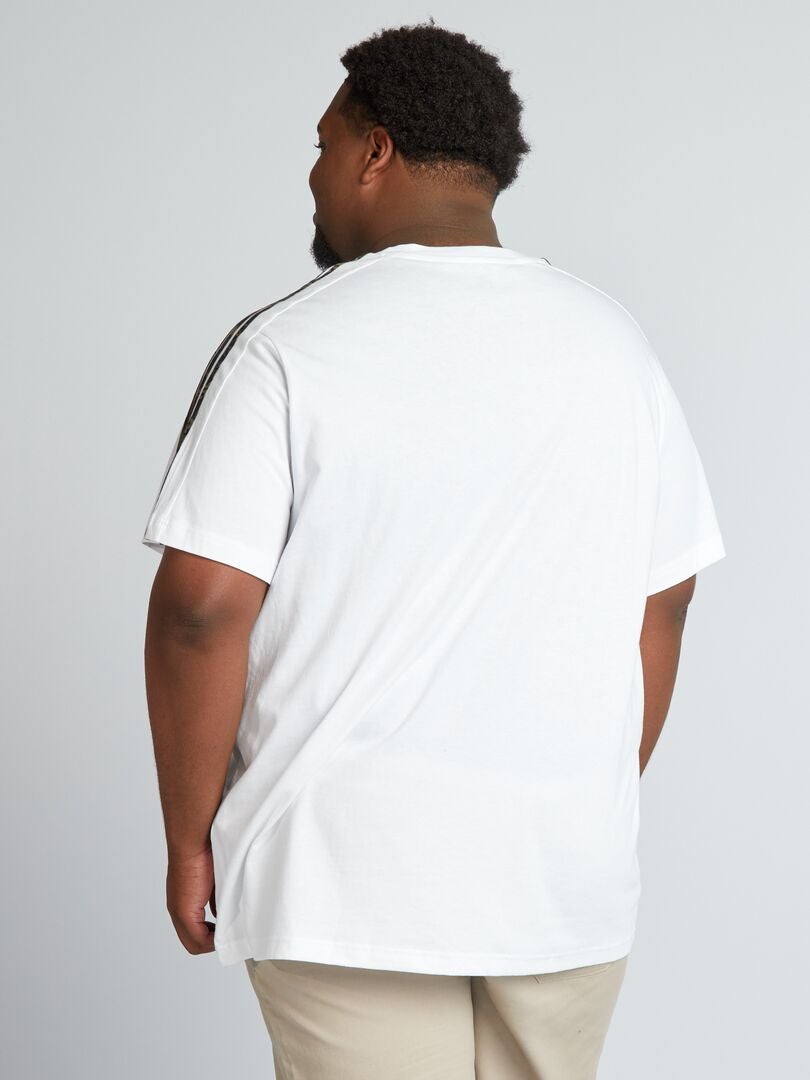 'adidas' jersey t-shirt - GRIJS