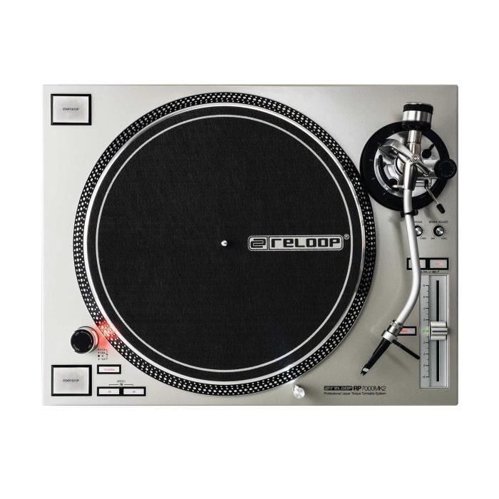 Reloop RP 7000 MK2 Silver Platinum Direct Drive