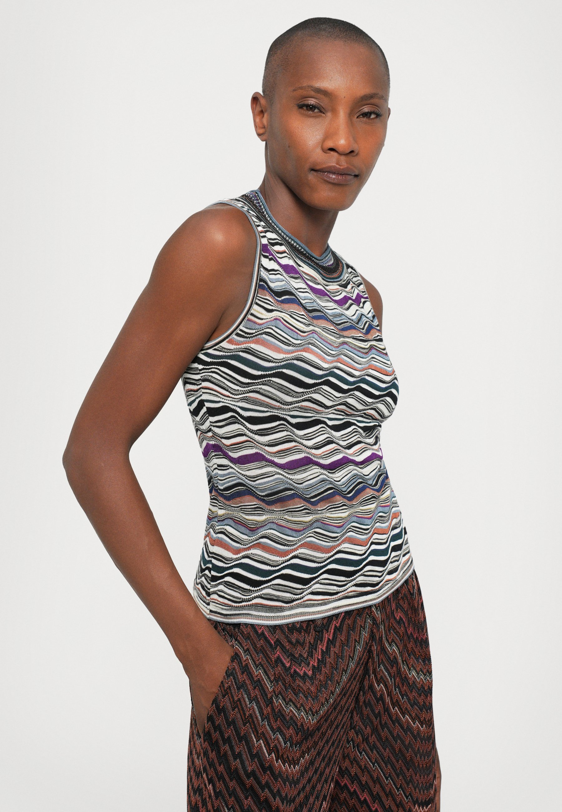 Pantaloni Missoni - Pantaloni - marrone scuro