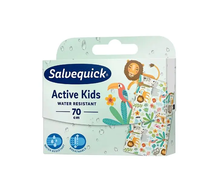 Salvequick Active Kids, Plastry dla dzieci