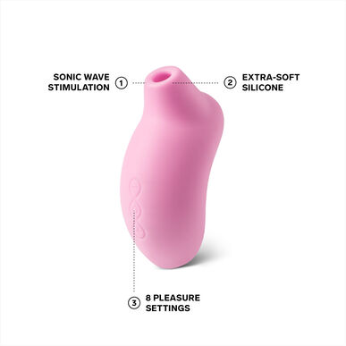 Lelo Sona rosa massasjeapparat 1 enhet 1 enhet