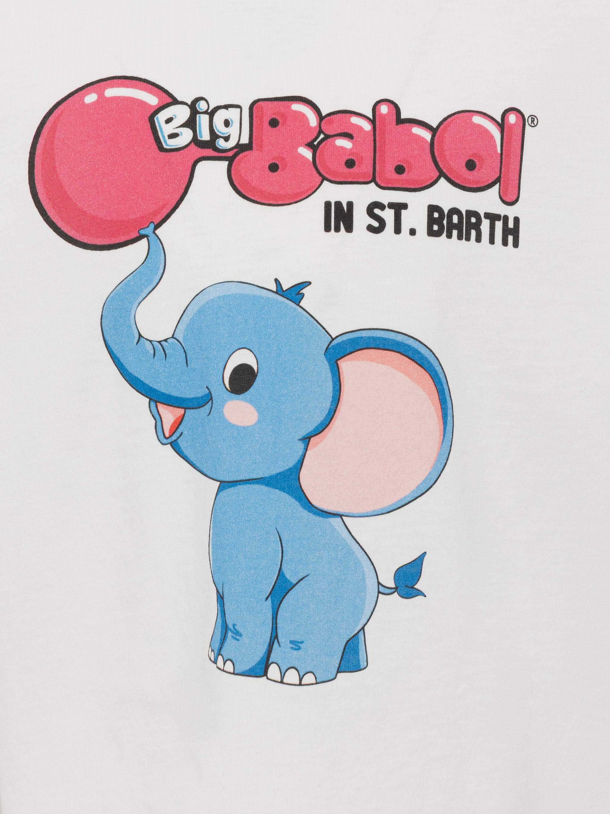 T-shirt in cotone con stampa Big Babol elefante | BIG BABOL SPECIAL ED
