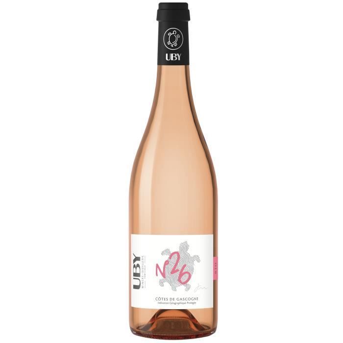 Domaine Uby Bio N°26 Côtes de Gascogne - Vino Rosato del Sud - Biologico 2025