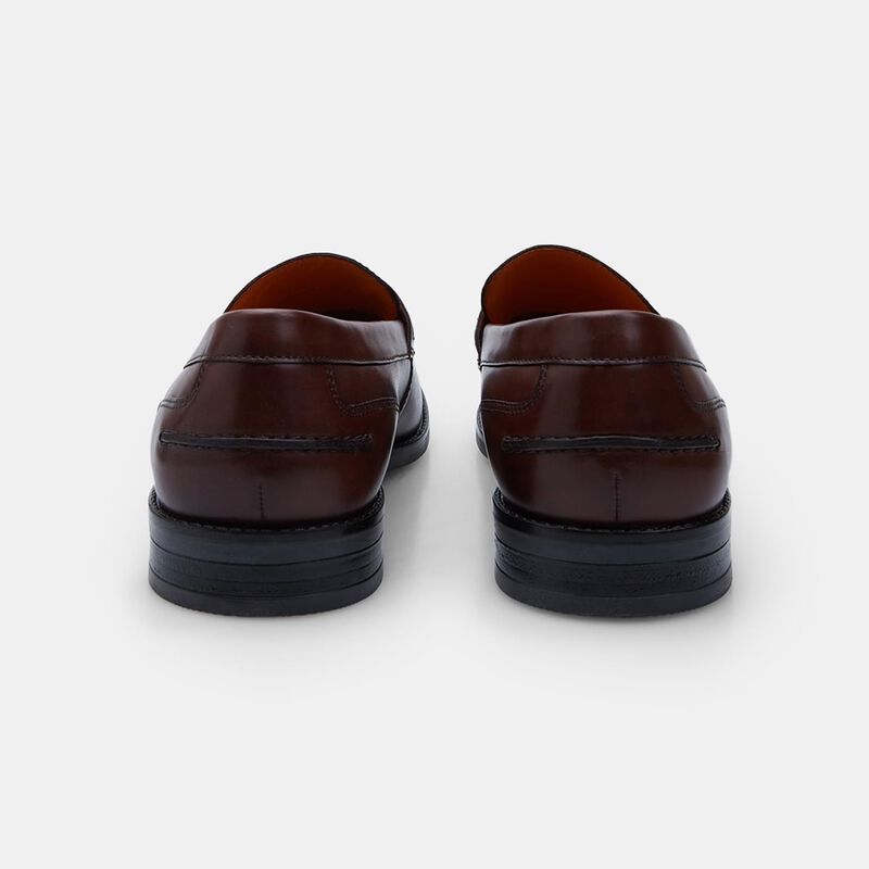 BATA Eleganckie skórzane mokasyny męskie