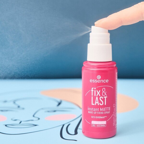 Essence Fix & Last 18H Instant Matte спреј за фиксирање шминке<br>50ml