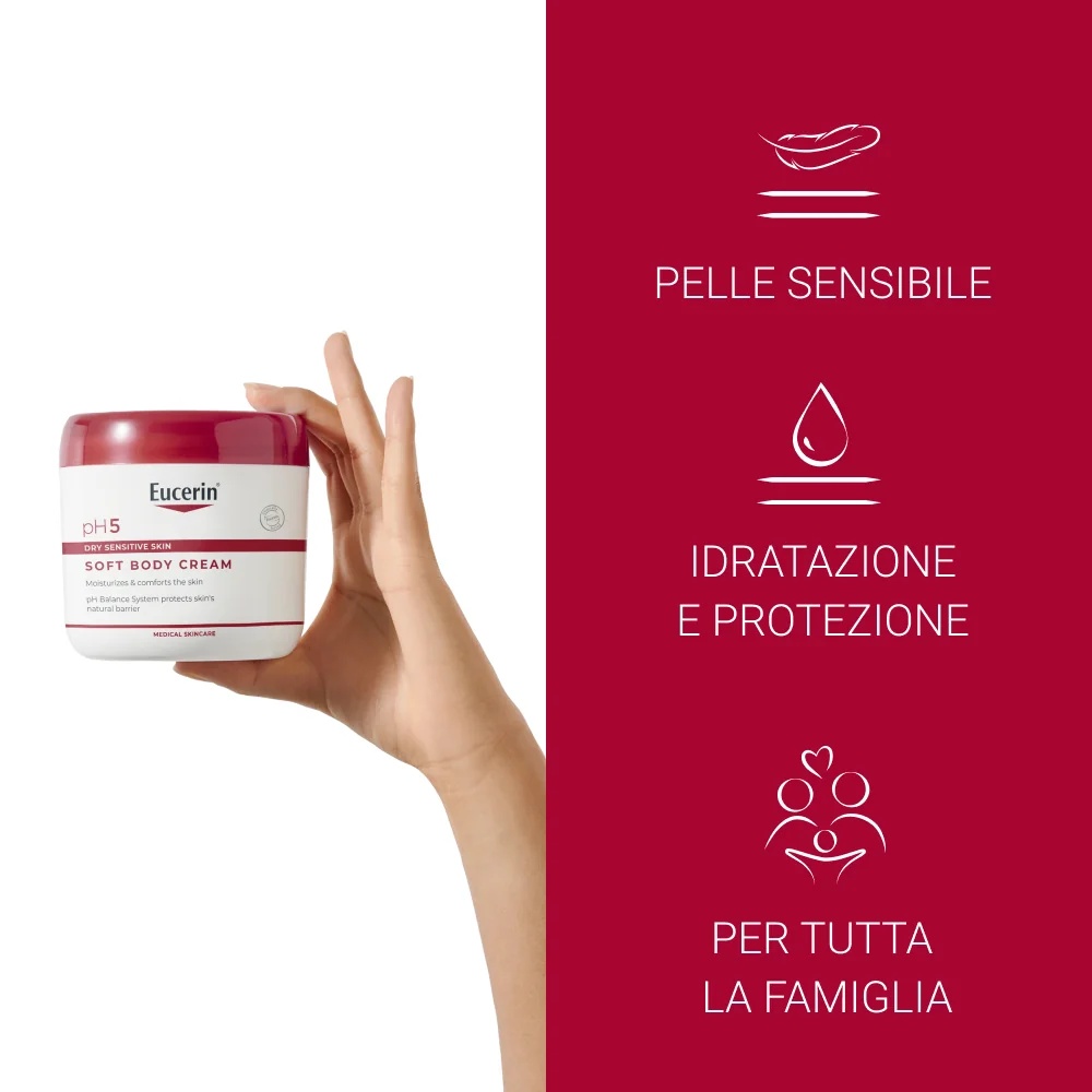 EUCERIN Crema Suave Ph5 450 ml crema corporal